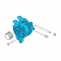 OEM 2020 Ford Fusion Alternator Diagram - HS7Z-10346-A