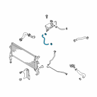 OEM Hyundai Hose Assembly-Water Diagram - 25450-F3360