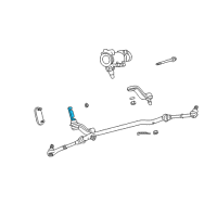 OEM Dodge Durango Arm Steering Link Diagram - 5003120AA