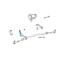 OEM 1998 Dodge Durango Arm Steering Link Diagram - 5003120AA