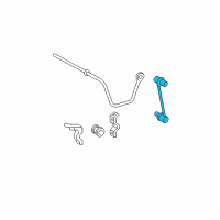 OEM 2004 Toyota Solara Stabilizer Link Diagram - 48830-AA010