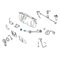 OEM 2010 Mercury Grand Marquis Filler Pipe Seal Diagram - 8W1Z-9072-A