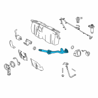 OEM 2003 Lincoln Town Car Filler Pipe Diagram - 3W1Z-9034-AA