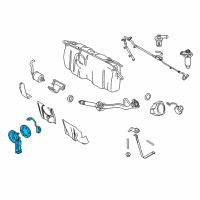 OEM 2004 Mercury Marauder Fuel Pump Diagram - 3W1Z-9H307-A