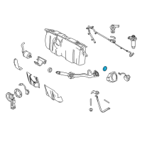 OEM 2002 Mercury Grand Marquis Filler Pipe Seal Diagram - F4ZZ-9008-A