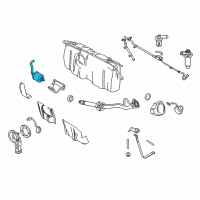 OEM 2007 Mercury Montego Fuel Filter Diagram - 2M5Z-9155-CA
