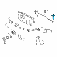 OEM 2011 Lincoln Town Car Pressure Regulator Diagram - 7W1Z-9B190-A