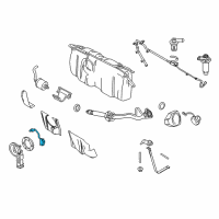 OEM 2008 Ford Crown Victoria Fuel Gauge Sending Unit Diagram - 6W1Z-9A299-A