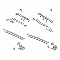 OEM 2021 Honda Clarity Tube (370) Diagram - 76895-TRT-A01