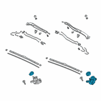OEM Honda Clarity WIPER, WINDSHIELD Diagram - 76500-TRT-A05