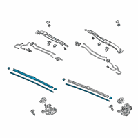 OEM Honda Clarity Blade (650) Diagram - 76630-TRT-A02