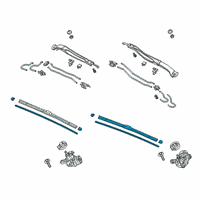 OEM Honda Clarity Blade (650) Diagram - 76620-TRT-A02