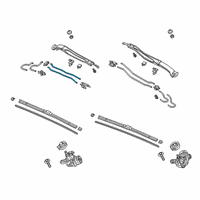 OEM 2018 Honda Clarity Tube (400) Diagram - 76869-TL4-G01