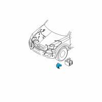 OEM 2008 Kia Sorento Protector Diagram - 912103E861