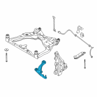 OEM Nissan Pathfinder Link Complete-Transverse, Rh Diagram - 54500-3JA0D