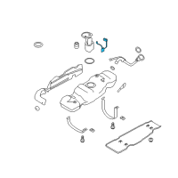 OEM Ford Fuel Gauge Sending Unit Diagram - 9L3Z-9A299-F