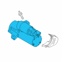 OEM Lincoln Nautilus Starter Diagram - DS7Z-11002-J