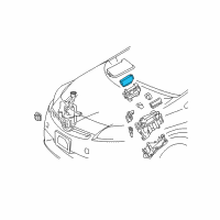 OEM 2010 Toyota Prius Relay, Integration Diagram - 82641-47040