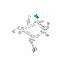 OEM Kia Spectra Bracket Assembly-TRANSAXLE Diagram - 4312028560