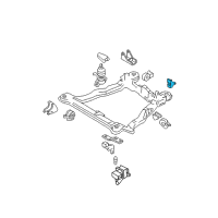 OEM 2004 Kia Spectra Bracket-Roll Support Diagram - 4317028560