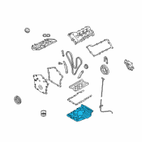 OEM Dodge Magnum Pan-Oil Diagram - 4792861AC