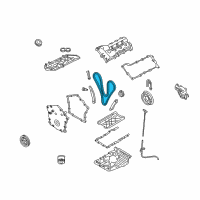 OEM Dodge Avenger Chain-Timing Primary Diagram - 4892349AA