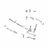 OEM 2003 Infiniti FX35 Tube Assy-Cylinder Diagram - 49541-CG010