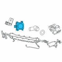 OEM 2021 Jeep Cherokee SENSOR-ADAPTIVE SPEED CONTROL MODU Diagram - 68518014AA