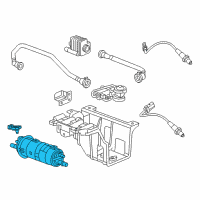 OEM Chevrolet Volt Vapor Canister Diagram - 23304687