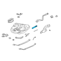 OEM 1994 Honda Civic Tube, Filler Neck Diagram - 17651-SR3-000