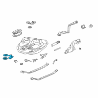 OEM 1997 Honda Civic Pump Set, Fuel Diagram - 17040-S04-G31