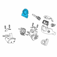 OEM Honda Crosstour Sensor Assembly, Steering Diagram - 35000-T2A-A01