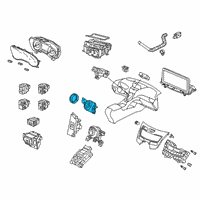 OEM Acura DWG Diagram - 35881-TJB-A01