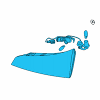 OEM 2021 Kia Soul Lamp Assembly-Rear Comb Diagram - 92404K0000