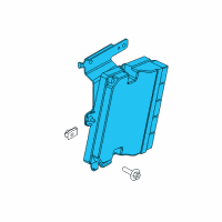 OEM Lincoln MKS Control Module Diagram - DA5Z-3C142-A