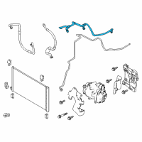 OEM 2017 Nissan Rogue Pipe-Front Cooler, Low Diagram - 92450-4BC5B