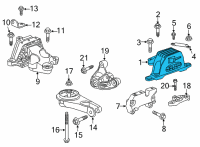 OEM Buick Envision Side Mount Diagram - 84356442