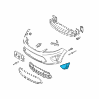 OEM 2013 Ford Fiesta End Cover Diagram - AE8Z-17E811-CA