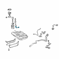 OEM Lexus ES350 Gage Assy, Fuel Sender Diagram - 83320-06121