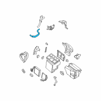 OEM 2008 Nissan Altima Hose Assembly Inlet Diagram - 92400-JA80A