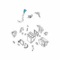 OEM 2009 Nissan Altima Hose-Heater, Outlet B Diagram - 92412-JA80A