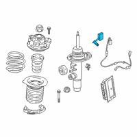 OEM BMW M440i HOLDER FOR VARIABLE DAMPER C Diagram - 37-10-6-891-978