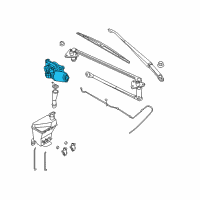 OEM 2007 Chevrolet Aveo Front Motor Diagram - 96415083