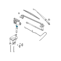 OEM Chevrolet Aveo5 Cap, Windshield Washer Solvent Container Diagram - 96233396