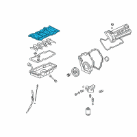 OEM 2003 Oldsmobile Aurora Manifold Diagram - 12581822