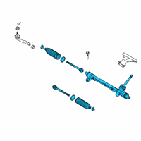 OEM Scion Gear Assembly Diagram - 45510-WB006