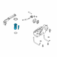 OEM 2016 Ford Expedition Fuel Pump Diagram - FL1Z-9H307-G