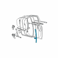 OEM 2005 Mercury Monterey Retainer Diagram - XF2Z-16222A00-AA