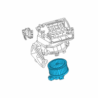 OEM 2017 Toyota RAV4 Fan & Motor Diagram - 87103-42101