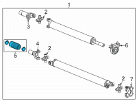 OEM GMC Sierra 3500 HD Boot Diagram - 15898093